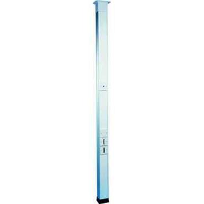 Schneider Electric Power Pole Trunking White, W100 mm x D85mm, uPVC PP18W