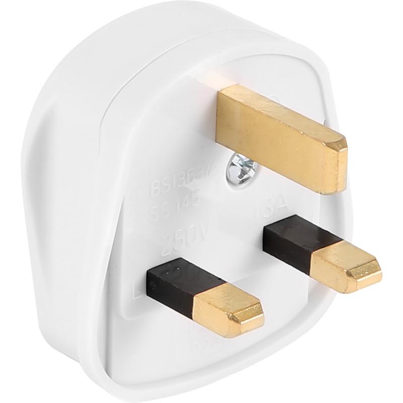 BG PLUG PT13W WHITE 13A PLUG FITTED