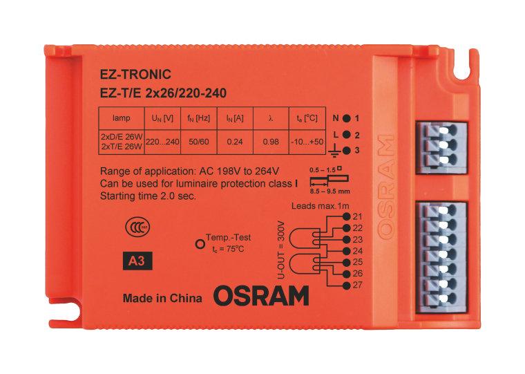Osram EZ-TRONIC POP EZ-T/E 2x26/220-240