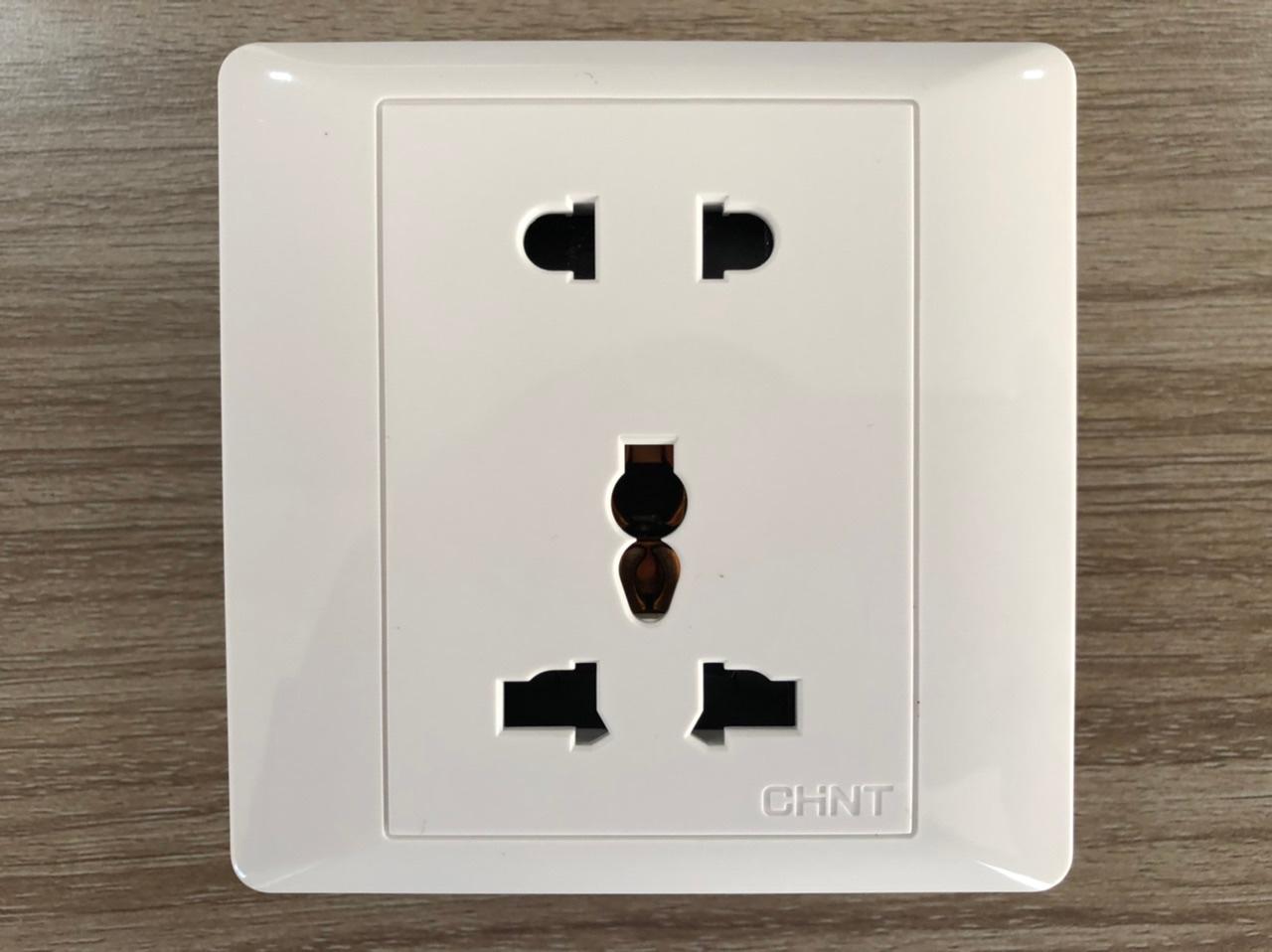 CHINT 1-gang 5-pin socket 10A 250V