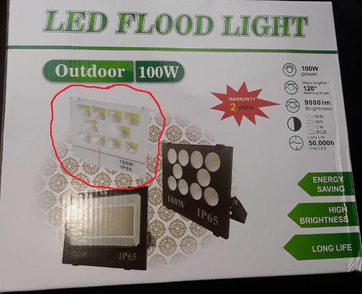 LED Flood Light Outdoor 100W