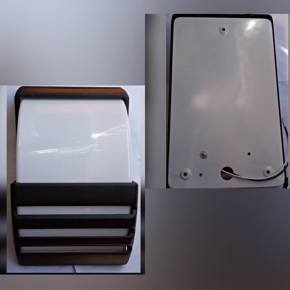 Plastic Fence Light Original White