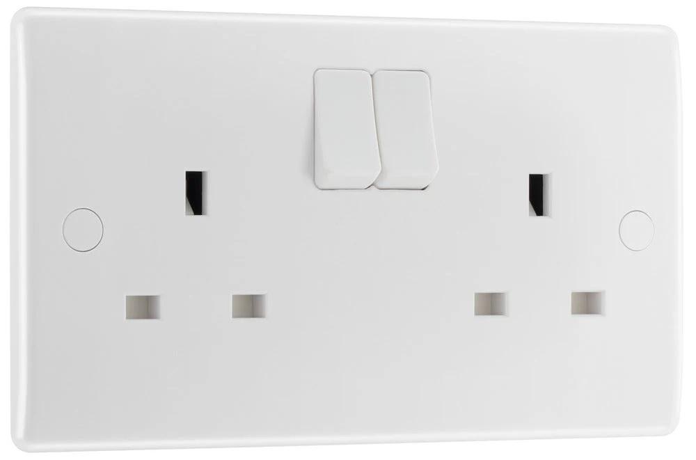 BG PCWH22 - 13AMP DOUBLE SOCKET British General