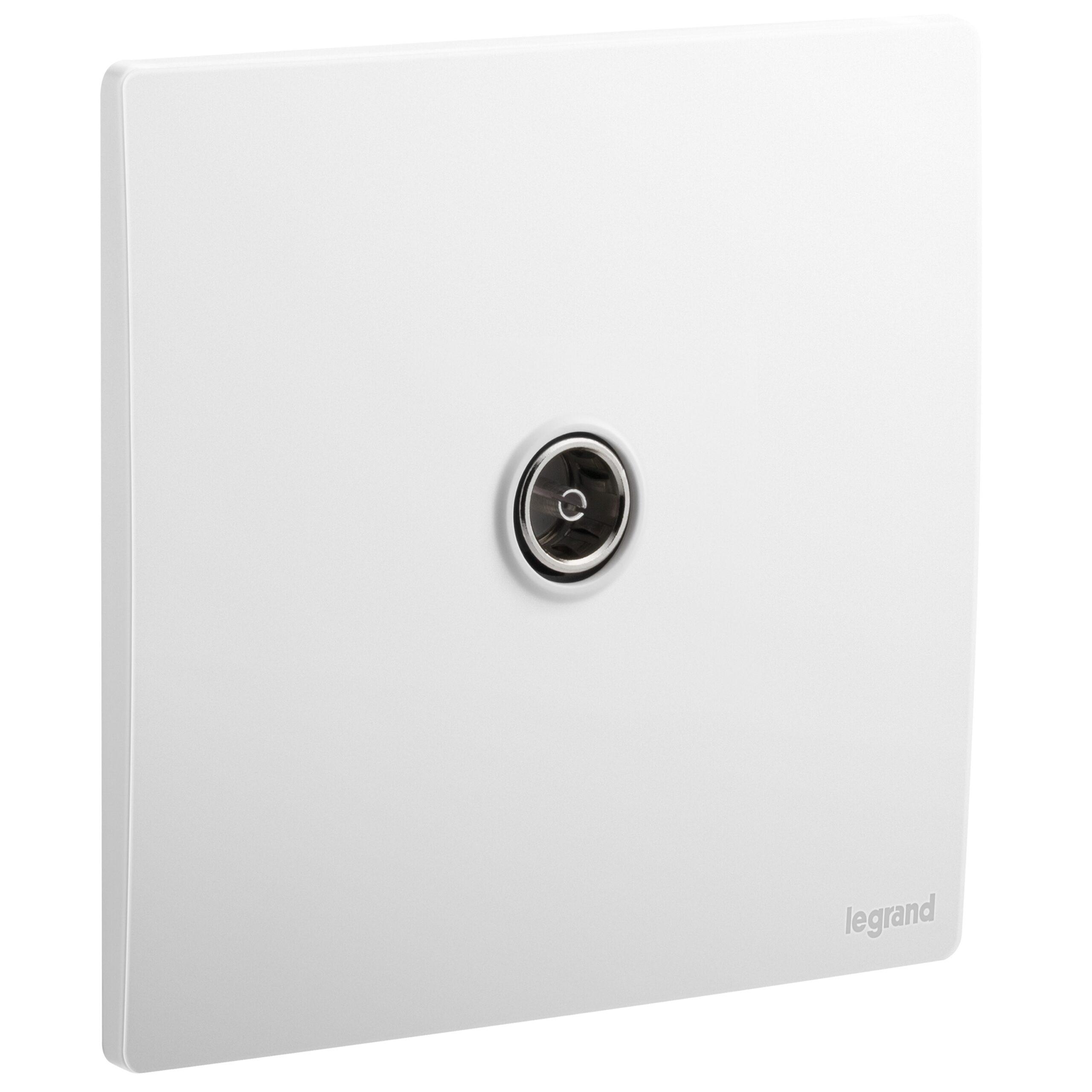 LEGRAND MALLIA SENSES/WHITE TV FEMALE TERMINAL SOCKET