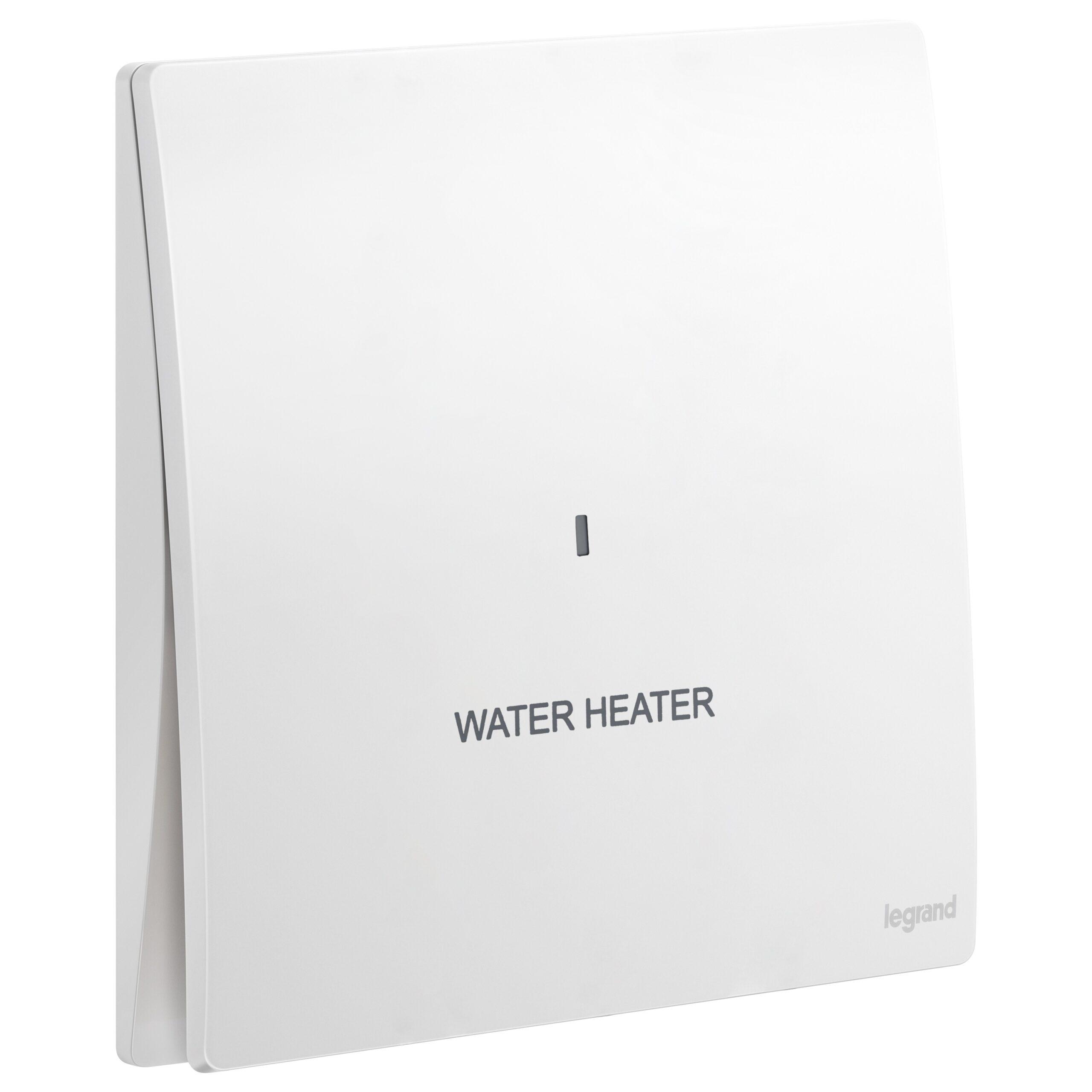 LEGRAND MALLIA SENSES/WHITE 1G 1W 20X DP WAT HEATER+LED
