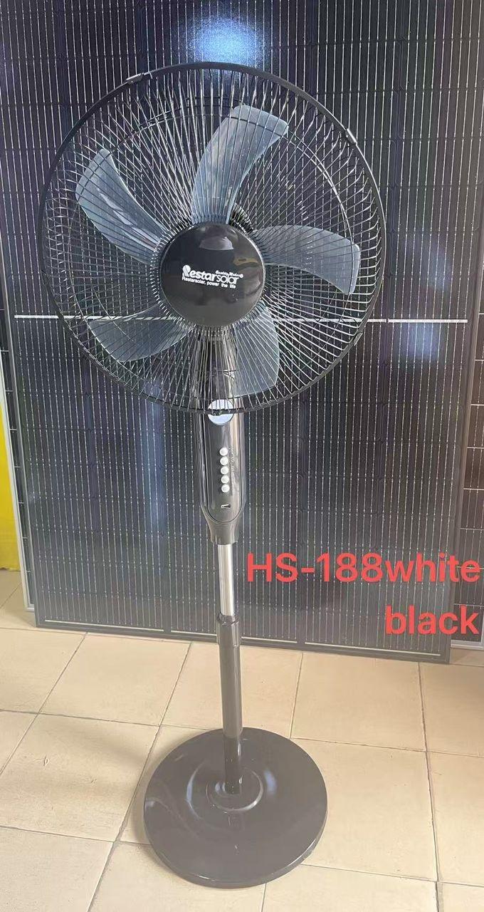Solar Fan HS-188 Black 16inch DC