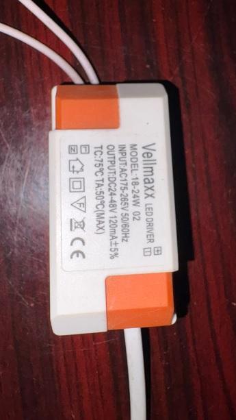 LED Driver Model: 18-24watt