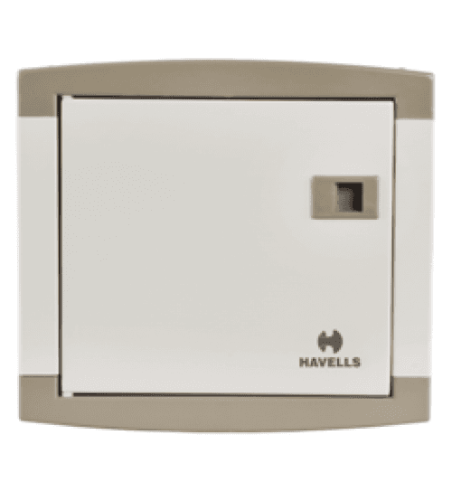 Havells 4 Way 100A Single Phase Consumer Units Distribution Board C/W MCB