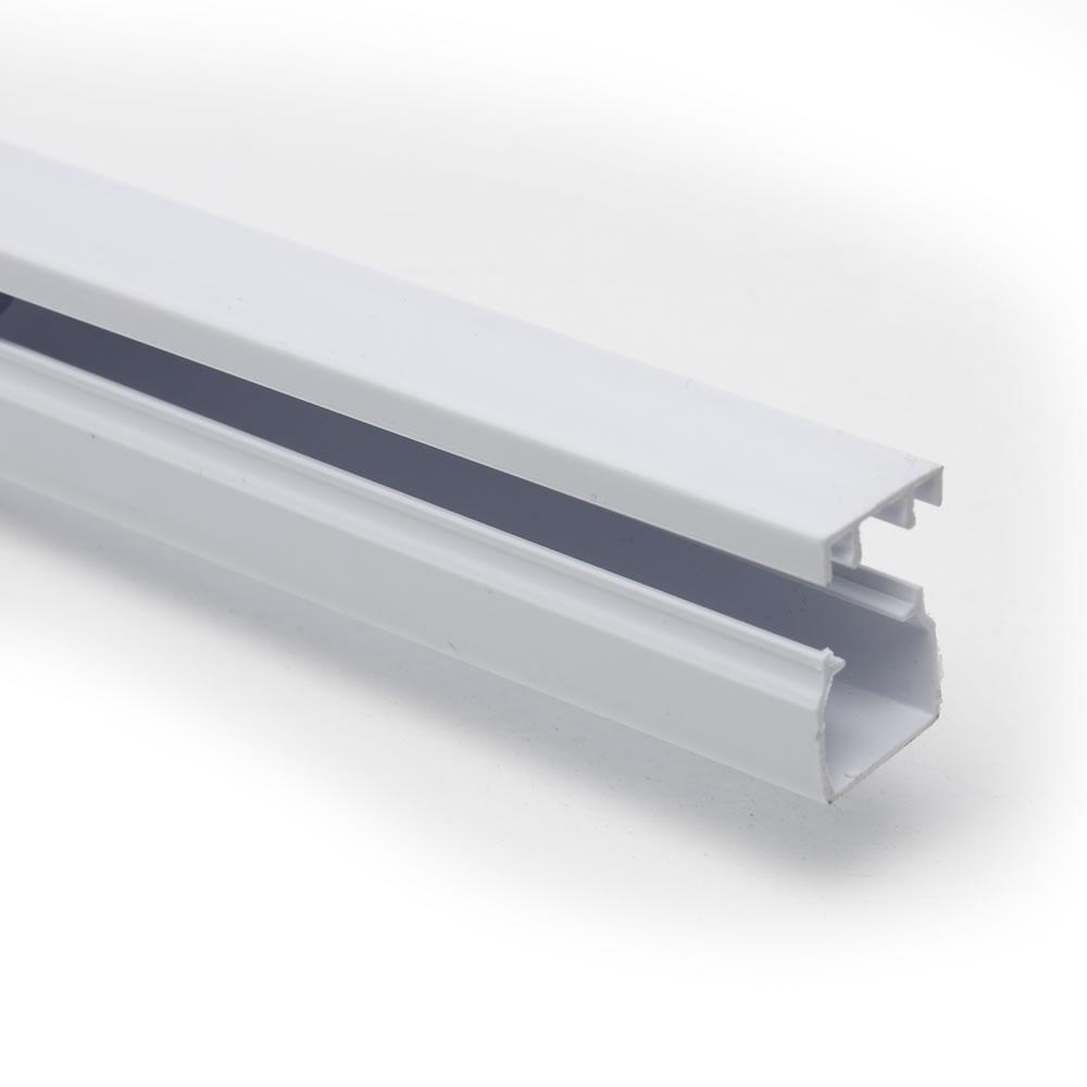 Mini Trunking PVC Self Adhesive White 2mx16mmx16mm