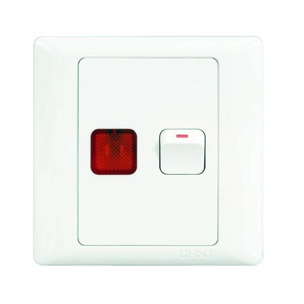 20A 250V 1 Gang 1 Way DP Switch With Indicator Light