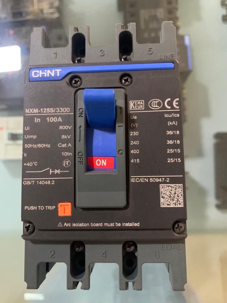 CHINT NXM Series 2,3,4 Pole Moulded Case Circuit Breakers MCCB