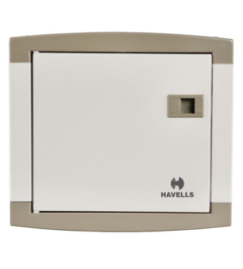 Havells 4 Way 100A Single Phase Consumer Units Distribution Board C/W MCB-271