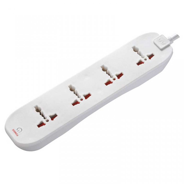 Masterplug UNIVERSAL SURGE PROTECTED 4 Sockets – Electric Mall